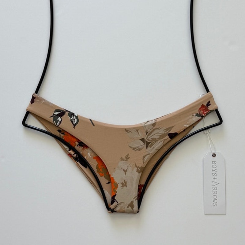 Nwt Boys+Arrows Joey The Juvy Bikini Bottom Sayulita Floral Xs $110